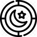 Night Time Darkness Icon