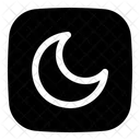 Night Mode Sleep Mode Moon Icon