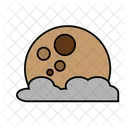 Night Moon Moon Weather Icon