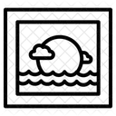 Night Ocean Icon