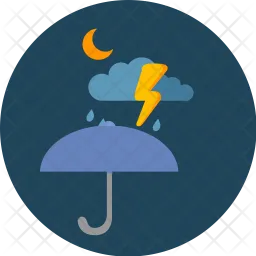 Night rain  Icon