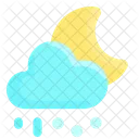 Rain Snow Cloud Icon