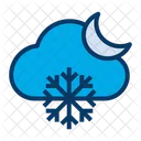Night Snowfall  Icon