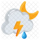 Storm Thunder Thunderstorm Icon