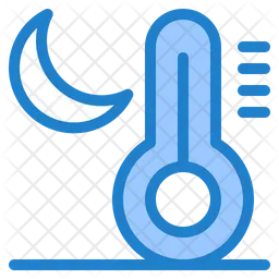 Night Temperature  Icon