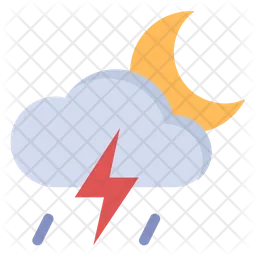 Night Thunderstorm  Icon