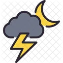 Night Thunderstorm Night Thunder Icon