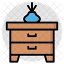 Nightstand Bedside Table Bed Table Icon