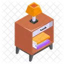 Nightstand Bedside Table Icon