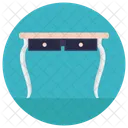 Nightstand Table Bedside Icon