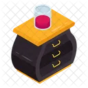 Nightstand Bedside Table Furniture Icon