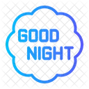 Nighttime Good Night Communications Icon