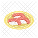 Nigiri Sushi Japanese Food Seafood Icon