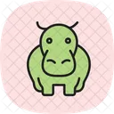 Nilpferd Symbol