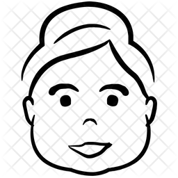 Niña adorable  Icono