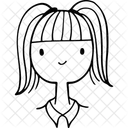 Niña bonita  Icono