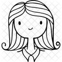 Niña bonita  Icono