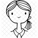 Niña bonita  Icono