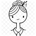 Niña bonita  Icono