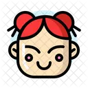 Chino Ano Nuevo Poco Icono