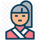 Niña china  Icono