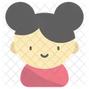Mujer Hembra Avatar Icono