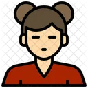 Niña china  Icono