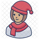 Chica de invierno  Icon