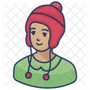 Chica de invierno  Icon