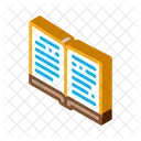 Abierto Libro Aprendizaje Icon