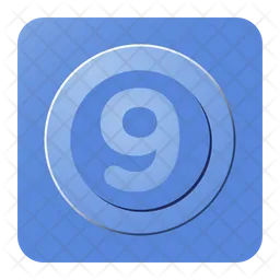 Nine ball  Icon