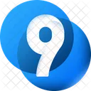 Nine 9 Number Icon