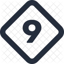 Nine number  Icon