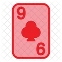 Nine Of Clubs  Icon