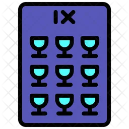 Nine of cups  Icon