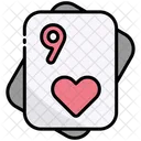 Nine Of Heart Icon