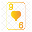 Nine of hearts  Icon