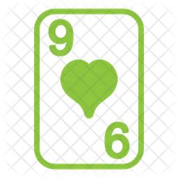 Nine Of Hearts  Icon