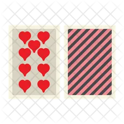 Nine of hearts  Icon