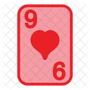 Nine Of Hearts  Icon