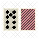Nine Of Spades Casino Poker Icon