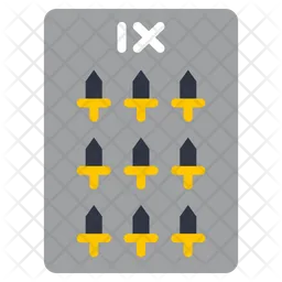 Nine of swords  Icon