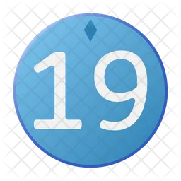 Nineteen  Icon