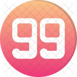 Ninety nine  Icon