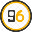 Ninety Six Count Counting Icon
