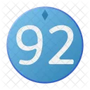 Ninety Two Coin Crystal Icon