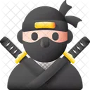 Ninja Arme Japonais Icône