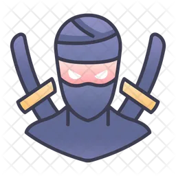 Ícones de ninja em SVG, PNG, AI para baixar.