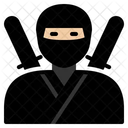 Ícones de ninja em SVG, PNG, AI para baixar.