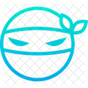 Ninja Emoticon Expression Icon